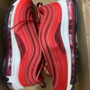 Red air max 97’s